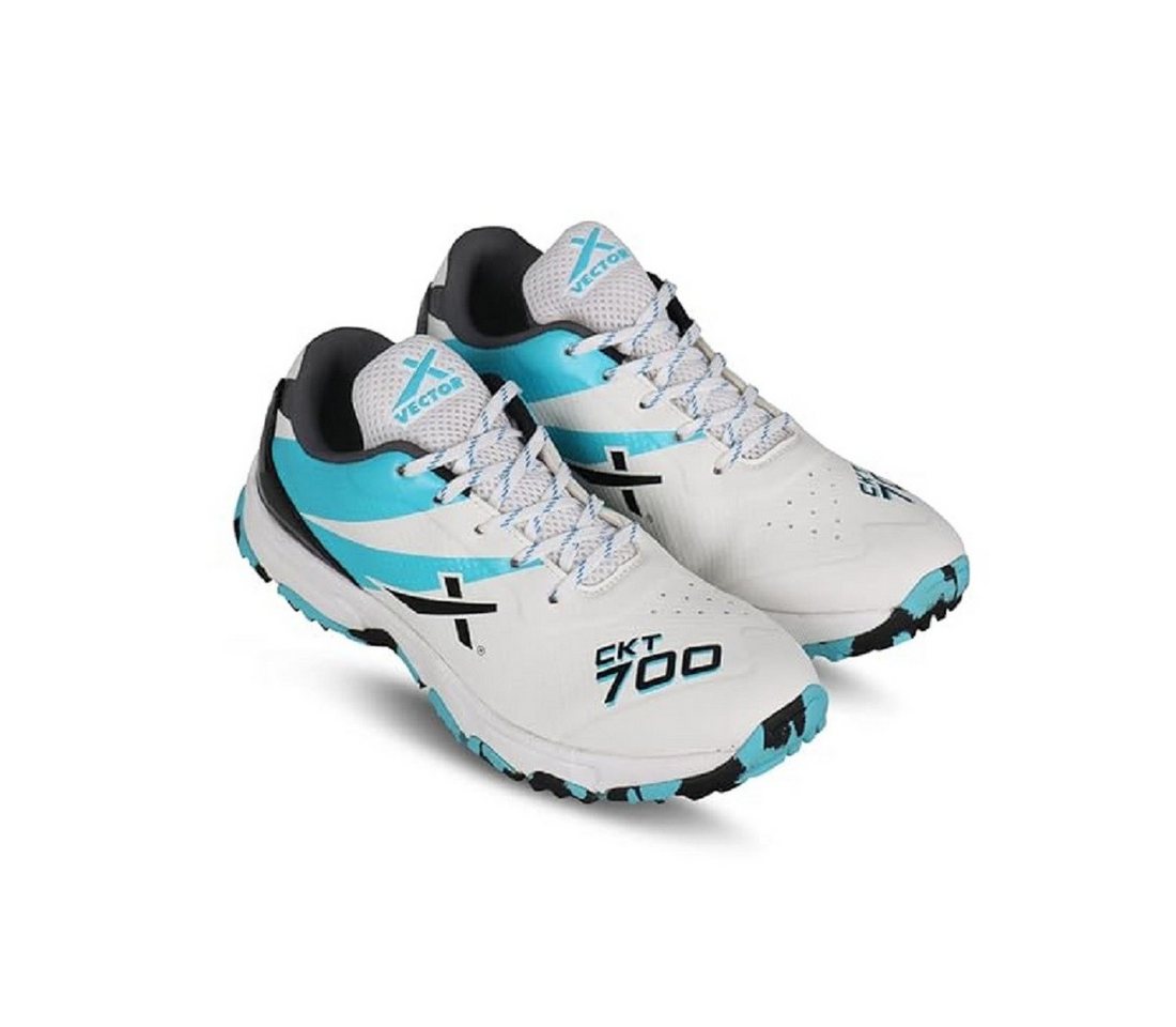 Vector X CKT-700 Cricketschuhe, Für Männer & Jungen, Material: PU & Mesh Sneaker (Verkaufspaket: 1 Paar Cricketschuhe, für schnelle Sprints und reaktionsschnelles Spiel) Verbesserte Langlebigkeit, Schlankes und elegantes Design von Vector X