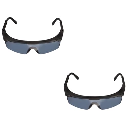 Veemoon 2St Laserschutzbrille Schweißschutzausrüstung Verdunkelungsbrille Arbeitsbrille entspiegelte brille Schweißbrille Gläser Brillen Schweißerbrille Sicherheitsschutzbrille Stk von Veemoon