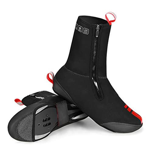 Veesper 1Pair Cycling Schuhe Abdeckung wasserdes Winter warmes Fahrradüberschuh von Veesper