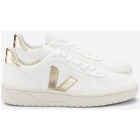 VEJA Herren Freizeitschuhe V-10 CHROMEFREE LEATHER EXTRA-WHITE_PLATINE VEJA Herren Freizeitschuhe V-10 CHROMEFREE LEATHER EXTRA-WHITE_PLATINE von Veja