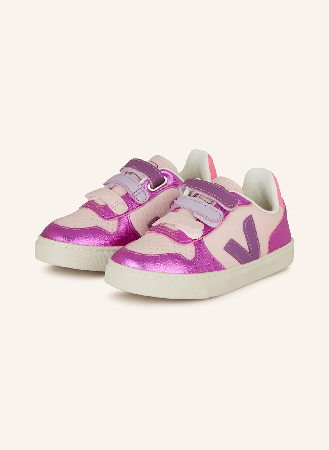 Veja Sneaker V-10 rosa von Veja