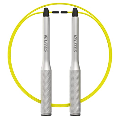 Velites Springseil Sport Fire 2.0 Ideal für Crossfit, Fitness, Boxen - Profi Springseil für Double Unders - Eloxiertes Aluminium von Velites