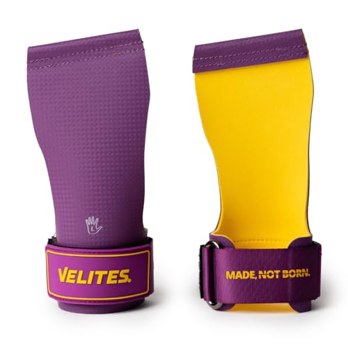 Velites I Quad Ultra ohne Magnesium I für Crosstraining oder Gymnastik, verbessert Ihre Ergebnisse und erreicht Ihre Ziele I Größe L I Farbe Violett Mustard von Velites