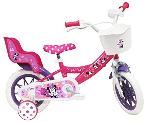 Vélo ATLAS Mädchen Kinderfahrrad 12 Zoll Minnie Von Disney mit 1 Bremse Mickey, Rosa, 12'' Vélo ATLAS Mädchen Kinderfahrrad 12 Zoll Minnie Von Disney mit 1 Bremse Mickey, Rosa, 12'' von Vélo ATLAS