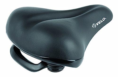 Sattel VELO, mit Elastomerfederung, D2, schwarz, 258 x 217 mm, mit Griff, auf Karte Sattel VELO, mit Elastomerfederung, D2, schwarz, 258 x 217 mm, mit Griff, auf Karte von VELO