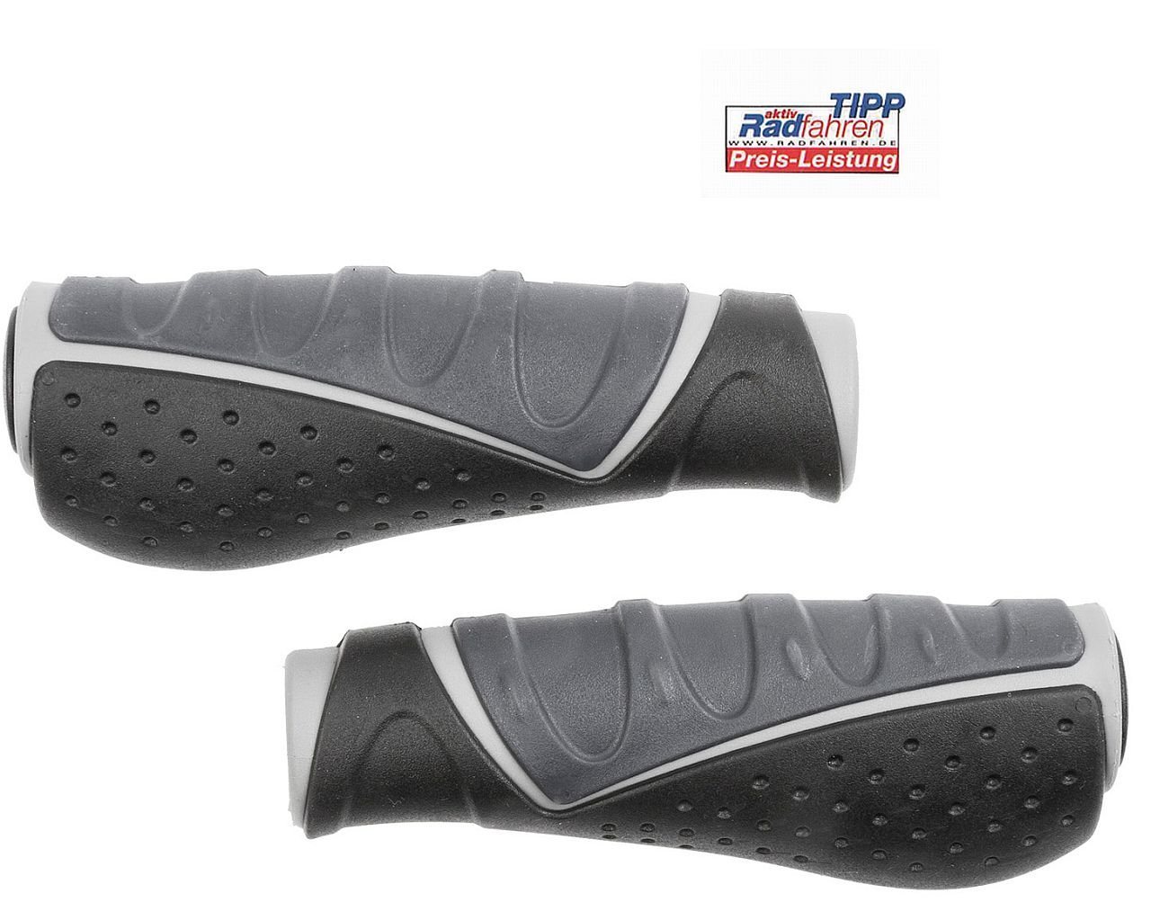 Velo Fahrradlenkergriff Griffe Komponente ErgoGel D3 Stoßabsorbierung paar 135 mm schwarz grau Velo Fahrradlenkergriff Griffe Komponente ErgoGel D3 Stoßabsorbierung paar 135 mm schwarz grau von Velo
