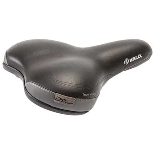 Velo Tour HC Gel Touringsattel, Fahrradsattel, Toruingsattel, O-Zone Base Cut, ARC-TECH stoßabsorbierende Gestellfederung, mit Honey Comb Geleinlage, Abriebschutz, 260x168mm, schwarz Velo Tour HC Gel Touringsattel, Fahrradsattel, Toruingsattel, O-Zone Base Cut, ARC-TECH stoßabsorbierende Gestellfederung, mit Honey Comb Geleinlage, Abriebschutz, 260x168mm, schwarz von VELO