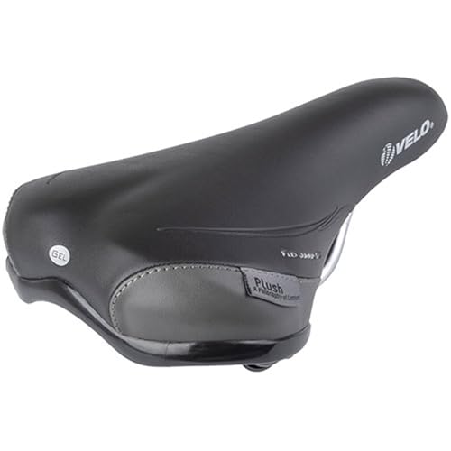 Velo Junior Gel Jugendsattel, Fahrradsattel, Kindersattel, Sattel für Kinder, MTB-Sattel, Abriebschutz, 226x150mm, inkl. Klemme für Kerzensattelstütze Velo Junior Gel Jugendsattel, Fahrradsattel, Kindersattel, Sattel für Kinder, MTB-Sattel, Abriebschutz, 226x150mm, inkl. Klemme für Kerzensattelstütze von VELO