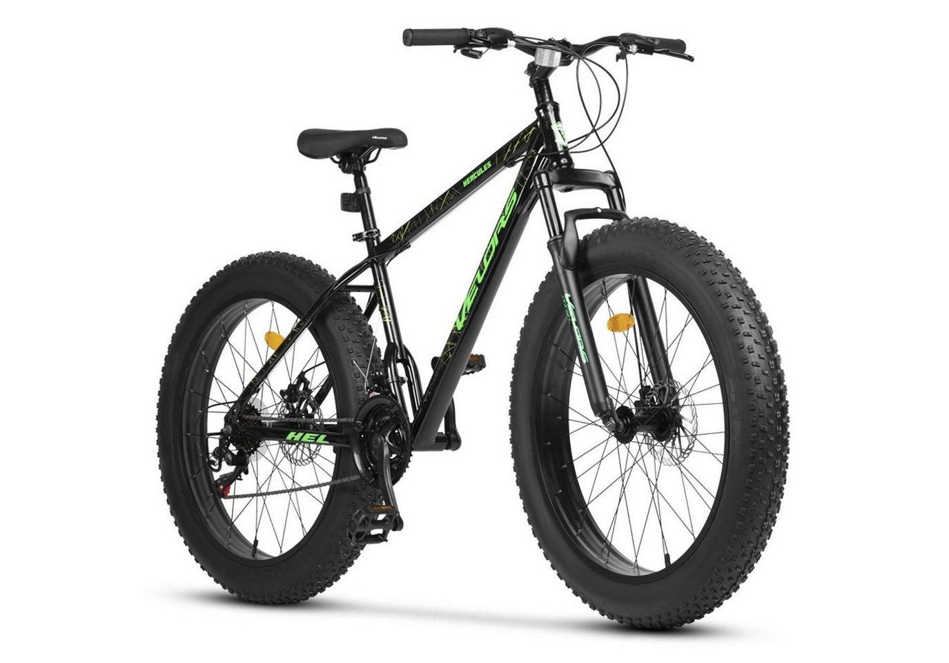 Velors Fatbike 26 Zoll Mountainbike 4,0 Fat Tire Fahrrad für Herren Damen Jungen, 21 Gang Shimano Tourney TZ-500 Schaltwerk, Kettenschaltung, mechanische Scheibenbremse, MTB Hardtail Fahrrad, Fat Bike Velors Fatbike 26 Zoll Mountainbike 4,0 Fat Tire Fahrrad für Herren Damen Jungen, 21 Gang Shimano Tourney TZ-500 Schaltwerk, Kettenschaltung, mechanische Scheibenbremse, MTB Hardtail Fahrrad, Fat Bike von Velors
