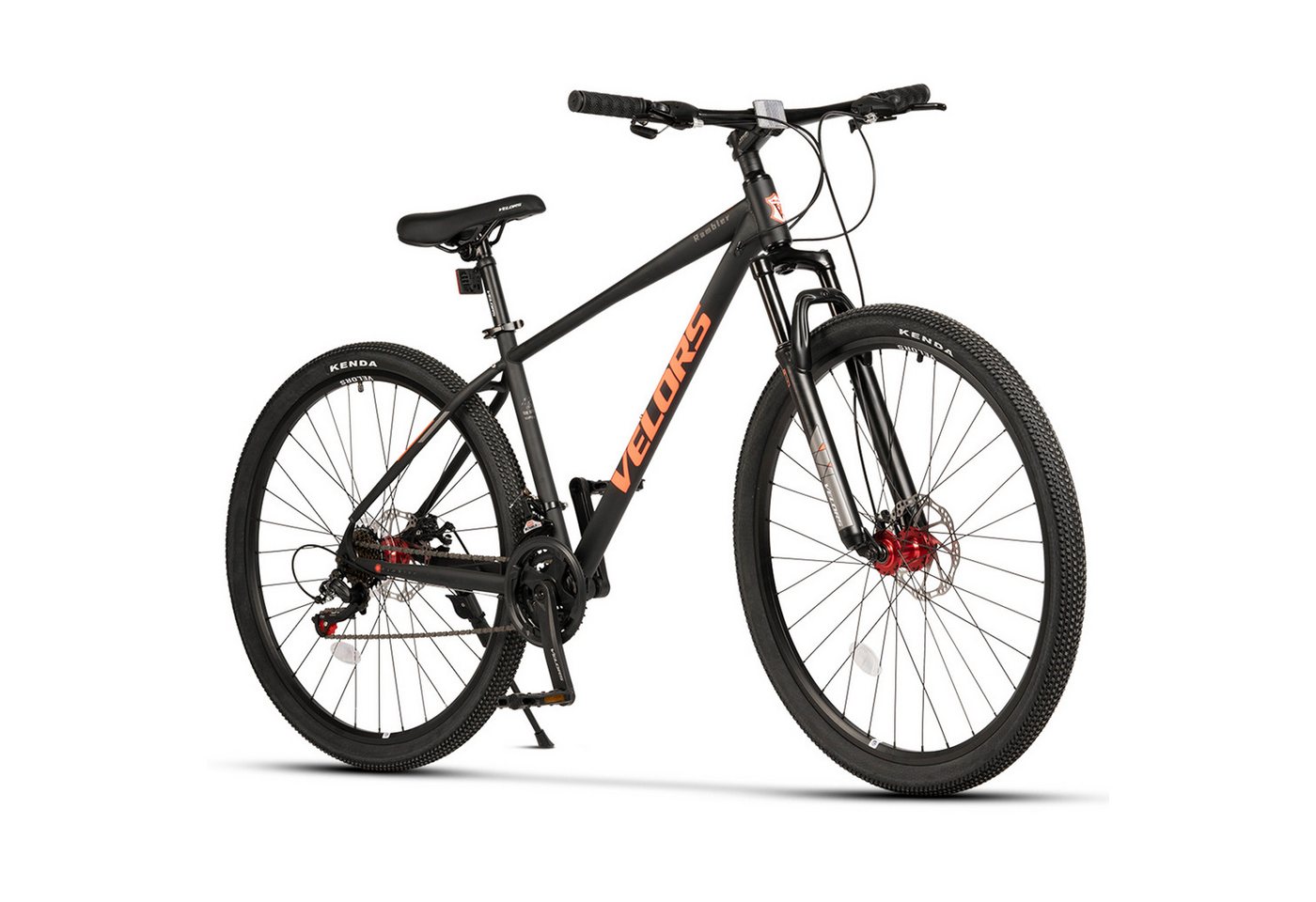 Velors Mountainbike 26 27.5 29 Zoll Fahrrad für Damen Herren, 21 Gang Shimano Tourney TZ Schaltwerk, Kettenschaltung, Kenda Reifen Jugendfahrrad MTB Hardtail Velors Mountainbike 26 27.5 29 Zoll Fahrrad für Damen Herren, 21 Gang Shimano Tourney TZ Schaltwerk, Kettenschaltung, Kenda Reifen Jugendfahrrad MTB Hardtail von Velors
