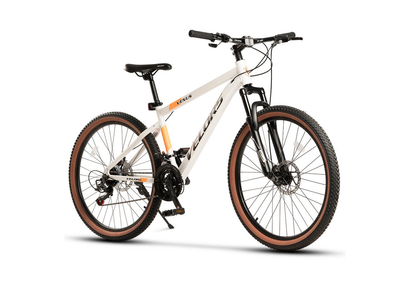 Velors Mountainbike 26 27.5 Zoll MTB für Damen Herren, Mädchen und Jungen, 21 Gang Shimano Tourney TZ Schaltwerk, Kettenschaltung, Hochwertiger Aluminiumrahmen, Jugendfahrrad MTB Hardtail Fahrrad Velors Mountainbike 26 27.5 Zoll MTB für Damen Herren, Mädchen und Jungen, 21 Gang Shimano Tourney TZ Schaltwerk, Kettenschaltung, Hochwertiger Aluminiumrahmen, Jugendfahrrad MTB Hardtail Fahrrad von Velors