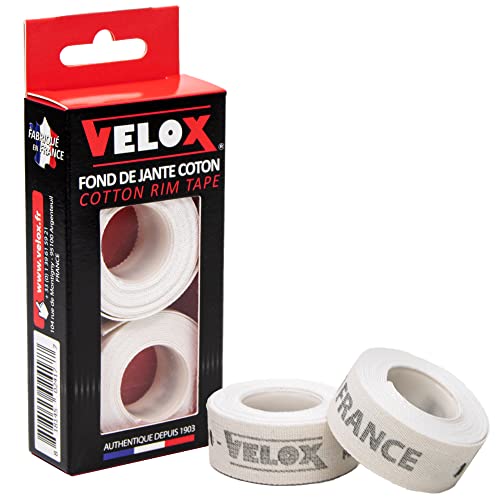 Velox Jante Felgenband, Baumwolle, 22 mm x 2 m, Weiß von Velox