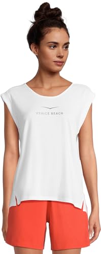 Venice Beach Damen Vb_Arden T-Shirt, Weiß, XL EU Venice Beach Damen Vb_Arden T-Shirt, Weiß, XL EU von Venice Beach