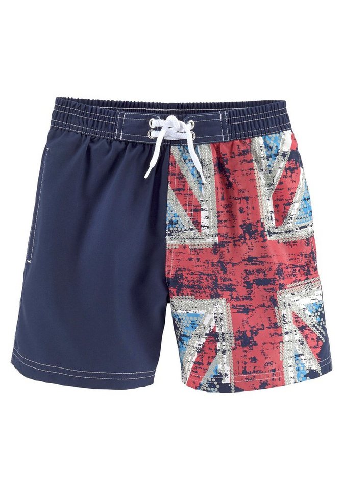 Venice Beach Badeshorts mit Flaggen-Druck von Venice Beach