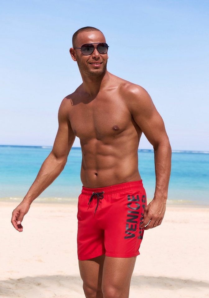 Venice Beach Badeshorts mit Innenslip, mit Innentasche, mit Außenkordel Venice Beach Badeshorts mit Innenslip, mit Innentasche, mit Außenkordel von Venice Beach