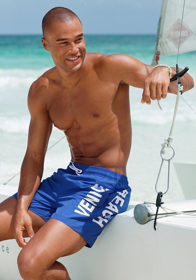Venice Beach Badeshorts mit Innenslip, mit Innentasche, mit Außenkordel Venice Beach Badeshorts mit Innenslip, mit Innentasche, mit Außenkordel von Venice Beach