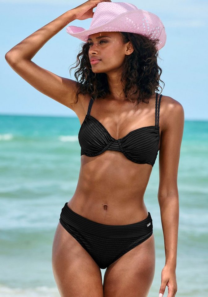 Venice Beach Bügel-Bikini Aria aus edler Strukturware Venice Beach Bügel-Bikini Aria aus edler Strukturware von Venice Beach