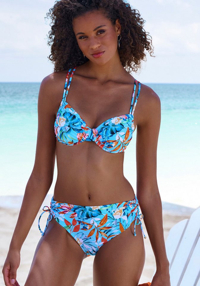Venice Beach Bügel-Bikini-Top Caru, mit modernem Allover-Print Venice Beach Bügel-Bikini-Top Caru, mit modernem Allover-Print von Venice Beach