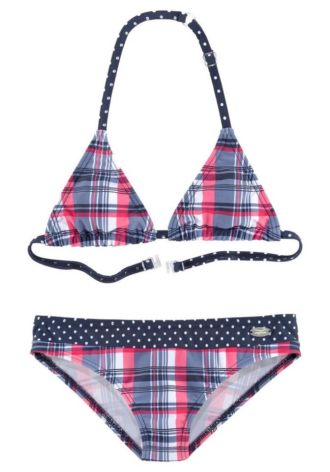 Venice Beach Triangel-Bikini im süßen Karodruck Venice Beach Triangel-Bikini im süßen Karodruck von Venice Beach