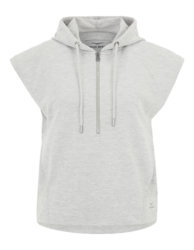 Venice Beach VB_Alissa 4082 Sleeveless Hoddie - Light Greymelange - M von Venice Beach