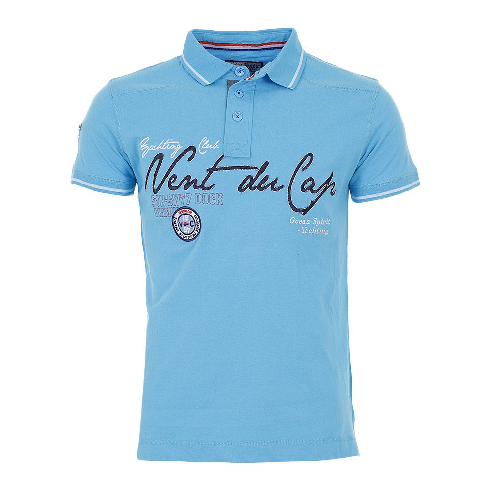 Vent Du Cap Cazri Short Sleeve Polo Blau L Mann von Vent Du Cap