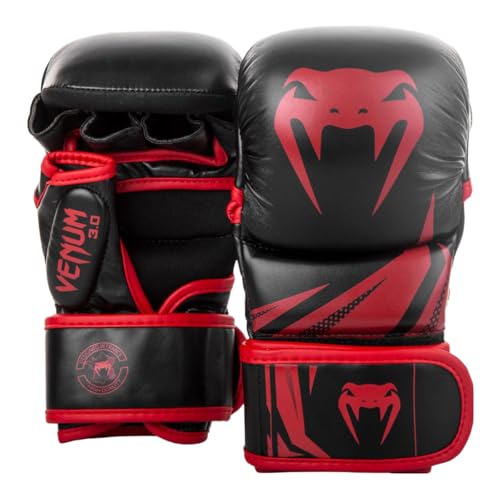 Venum Sporting Goods Handschue Challenger 3.7 Mma Sparring Handschuhe, Schwarz/Rot, M EU von Venum