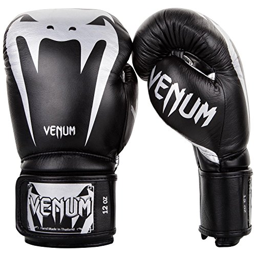 Venum, Giant 3.0 Boxhandschuhe, Unisex Erwachsene, 16 Oz, Schwarz/Silber Venum, Giant 3.0 Boxhandschuhe, Unisex Erwachsene, 16 Oz, Schwarz/Silber von Venum