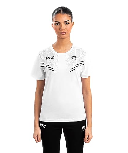 Venum, UFC Adrenaline by Venum Replica Damen Kurzarm T-shirt, Damen, XS, Weiß Venum, UFC Adrenaline by Venum Replica Damen Kurzarm T-shirt, Damen, XS, Weiß von Venum