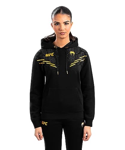 Venum, UFC Adrenaline by Venum Replica Damen Pullover Hoodie, Damen, S, Schwarz/Gold Venum, UFC Adrenaline by Venum Replica Damen Pullover Hoodie, Damen, S, Schwarz/Gold von Venum