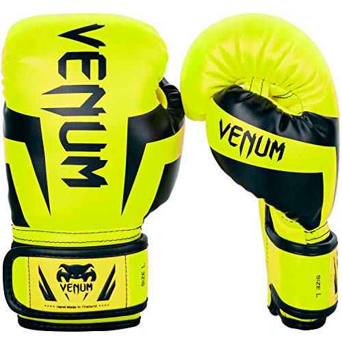 Venum Boxhandschuhe, Elite, Kids, gelb (Large: 9-11 Years) von Venum