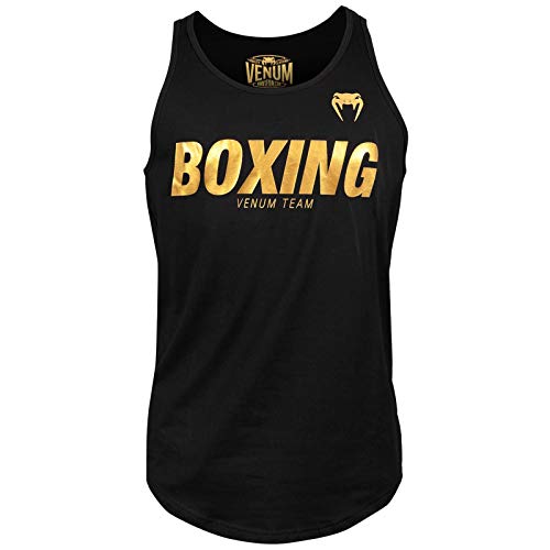 Venum, Boxing VT Tank Top, Herren, L, Schwarz/Gold von Venum