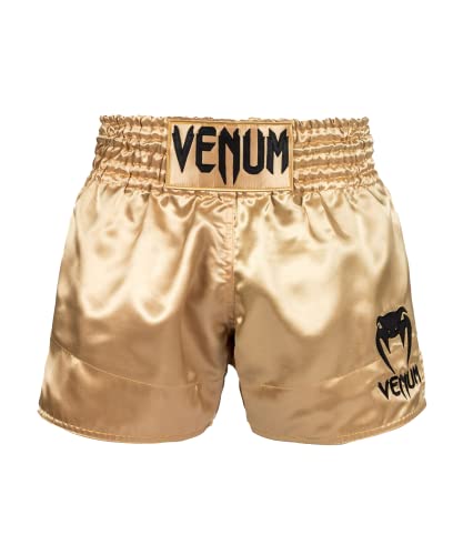 Venum Herren Classic Muay Thaibox Shorts, Gold/Schwarz, XXL EU Venum Herren Classic Muay Thaibox Shorts, Gold/Schwarz, XXL EU von Venum
