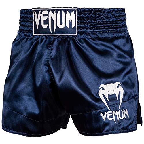 Venum Unisex Klassisk Thaibox Shorts, Blau / Weiß, S EU von Venum