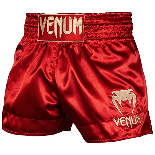 Venum, Classic Muay Thai Shorts, Herren, L, Bordeaux/Gold Venum, Classic Muay Thai Shorts, Herren, L, Bordeaux/Gold von Venum