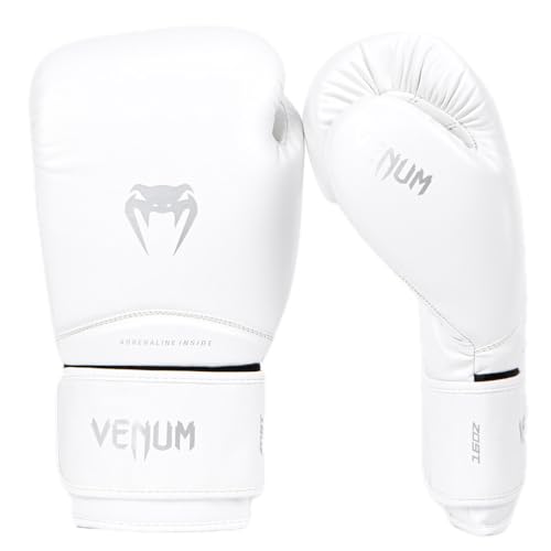 Venum Contender 1.5 Boxhandschuhe - Weiß/Silber - 12 Oz von Venum