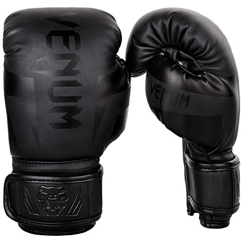 Venum, Elite Boxhandschuhe Kinder, Unisex Kinder, S, Schwarz Venum, Elite Boxhandschuhe Kinder, Unisex Kinder, S, Schwarz von Venum