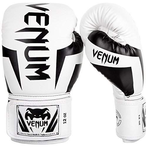 Venum Elite Boxhandschuhe 284 g weiß / schwarz von Venum