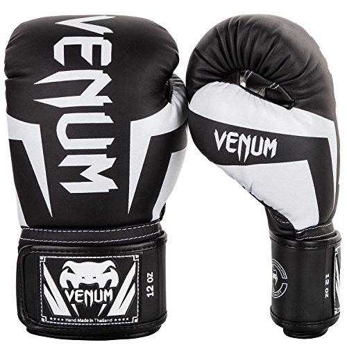 Venum Elite Boxhandschuhe 340 g schwarz / weiß 12 oz Venum Elite Boxhandschuhe 340 g schwarz / weiß 12 oz von Venum