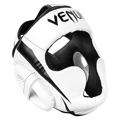 Venum Herren Elite Boxing Kopfbedeckung Kopfschutz, Weiß/Schwarz, Einheitsgröße Venum Herren Elite Boxing Kopfbedeckung Kopfschutz, Weiß/Schwarz, Einheitsgröße von Venum