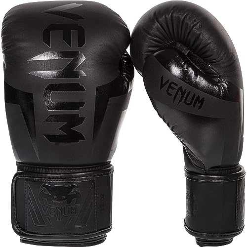 Venum Elite Boxhandschuhe, unisex, Elite, Black Matt / Black, 283 g Venum Elite Boxhandschuhe, unisex, Elite, Black Matt / Black, 283 g von Venum