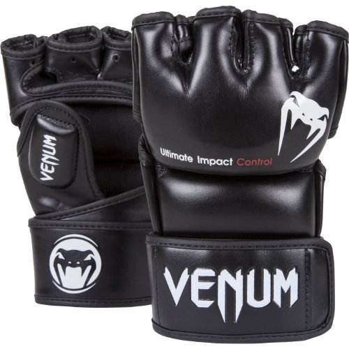 Venum Erwachsene MMA Handschuhe Impact, Black, M, EU-0123 von Venum