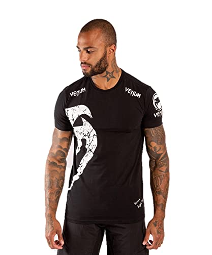 Venum Unisex T-shirt kæmpe T shirt , Schwarz, S EU Venum Unisex T-shirt kæmpe T shirt , Schwarz, S EU von Venum
