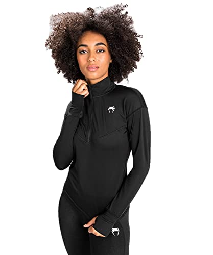 Venum Essential Women's Base Layer Top - Schwarz - L Venum Essential Women's Base Layer Top - Schwarz - L von Venum