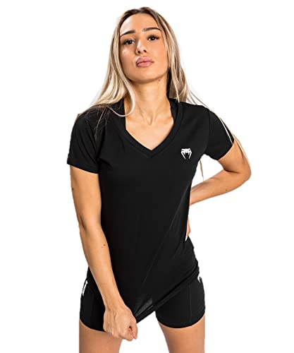 Venum Damen Essential T-Shirts, Schwarz, S EU Venum Damen Essential T-Shirts, Schwarz, S EU von Venum