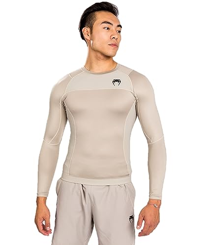 Venum Herren G-fit Air Rashguard Shirt, Sand, M EU Venum Herren G-fit Air Rashguard Shirt, Sand, M EU von Venum