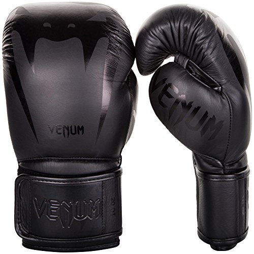 Venum Giant 3.0 Boxhandschuhe Muay Thai, Kickboxing, Schwarz / Schwarz, 10 oz von Venum