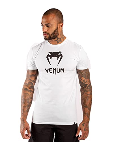 Venum Herren Classic T-shirt T shirt, Weiß, M EU von Venum