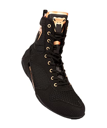 Venum Herren Elite Boxschuhe, Schwarz Bronze, 40 EU von Venum