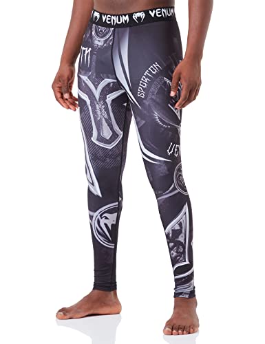 Venum Herren Gladiator 3.0 Kompressionshose, Schwarz/Weiß, L EU Venum Herren Gladiator 3.0 Kompressionshose, Schwarz/Weiß, L EU von Venum