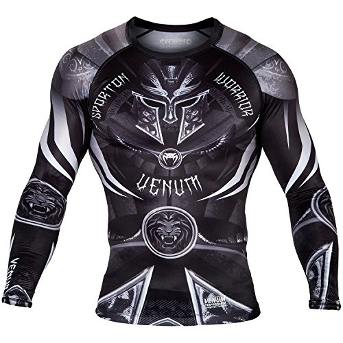 Venum, Gladiator 3.0 Rashguard, Herren, L, Schwarz/Weiß Venum, Gladiator 3.0 Rashguard, Herren, L, Schwarz/Weiß von Venum